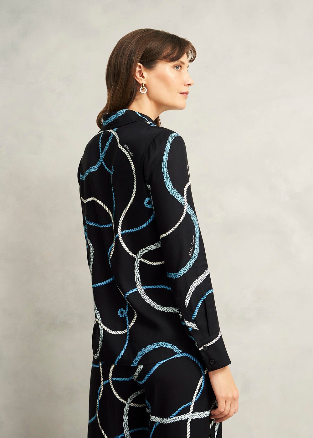 Raya Shirt, Navy Multi, hi-res