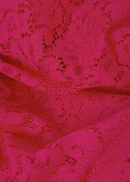 Anastasia Lace Shift Dress, Fuchsia Pink, hi-res