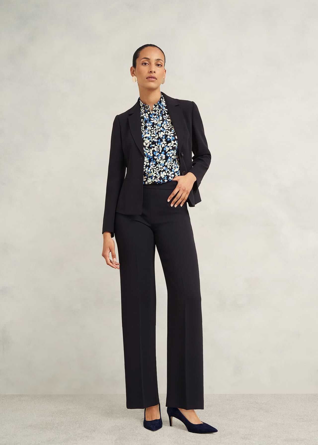 Hobbs Mel Wide Trousers Hobbs Mel Wide Trousers