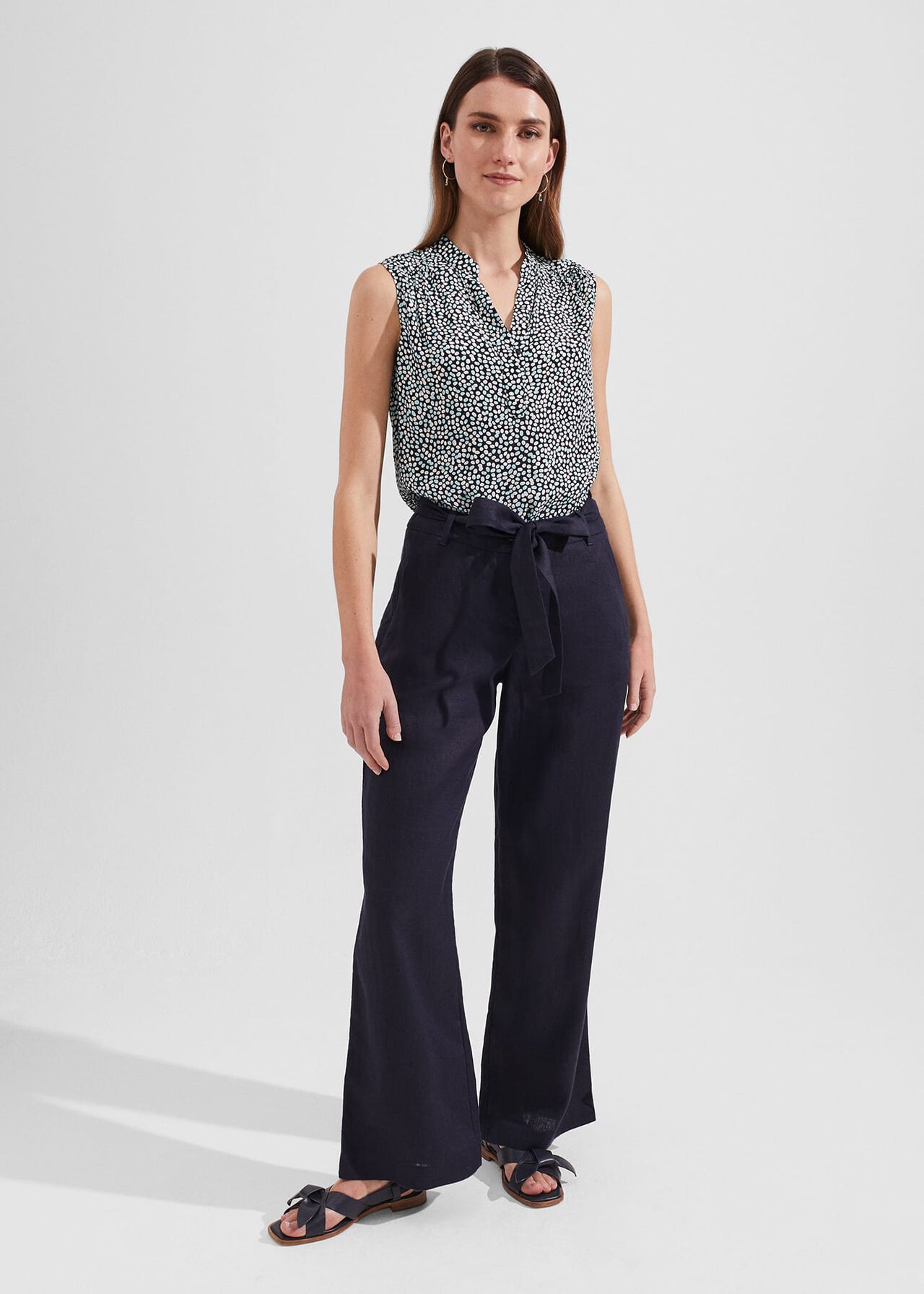 Armelle Top, Navy Multi, hi-res