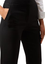 Gael Wool Blend trousers, Black, hi-res