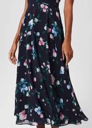 Petite Carly Floral Dress, Navy Multi, hi-res