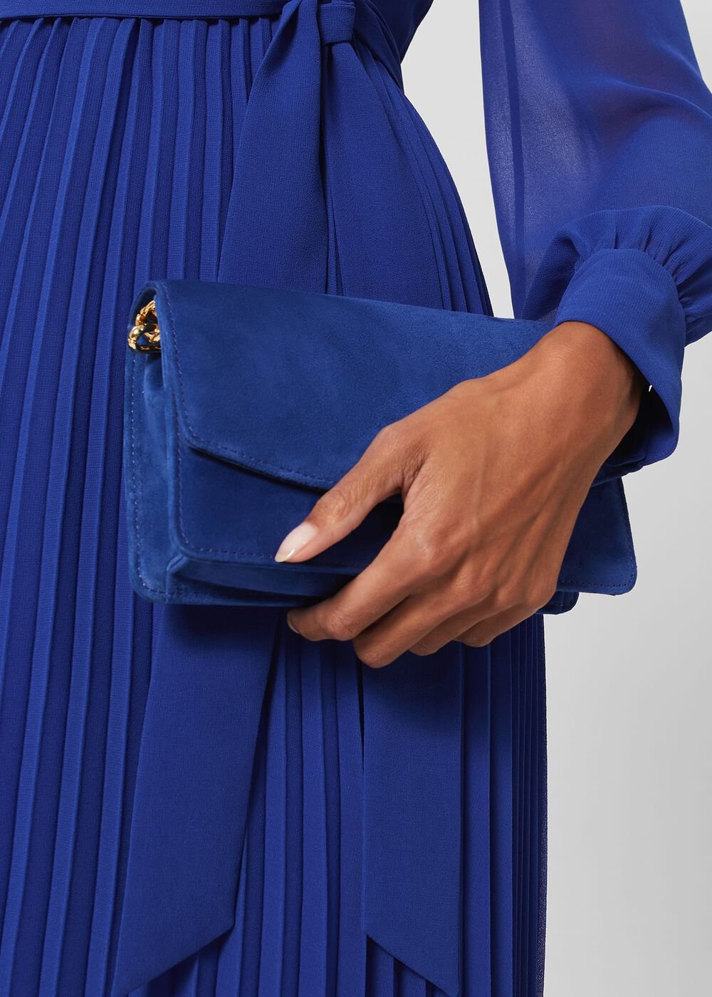 Kensington Clutch, Cobalt, hi-res