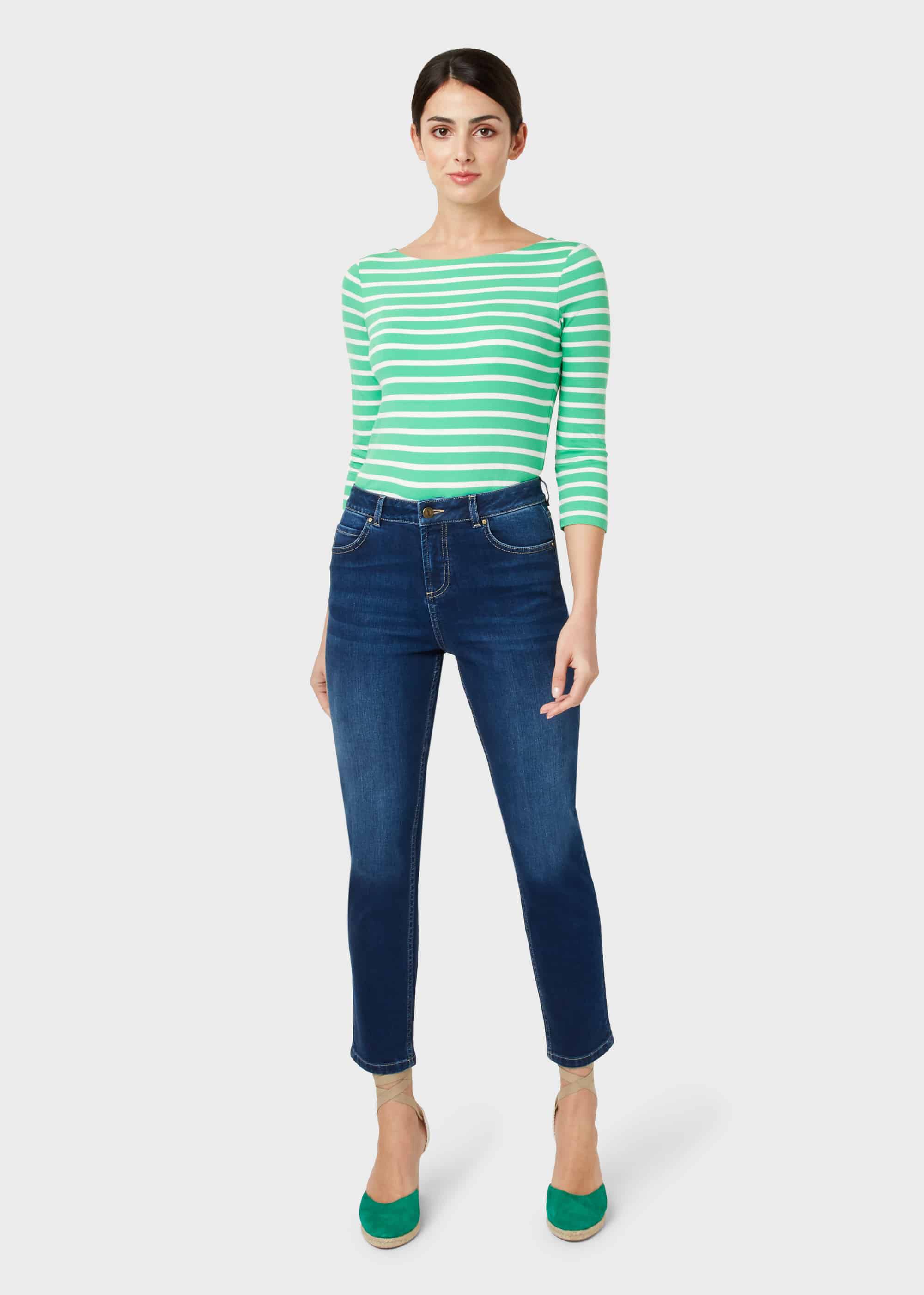 Belle Denim Slim Jeans With Stretch