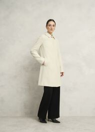 Saffie Coat, Ivory, hi-res