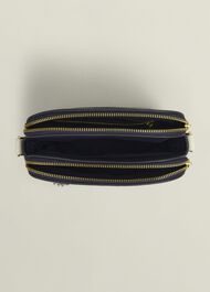 Carlton Canvas Crossbody Bag, Natural Navy, hi-res