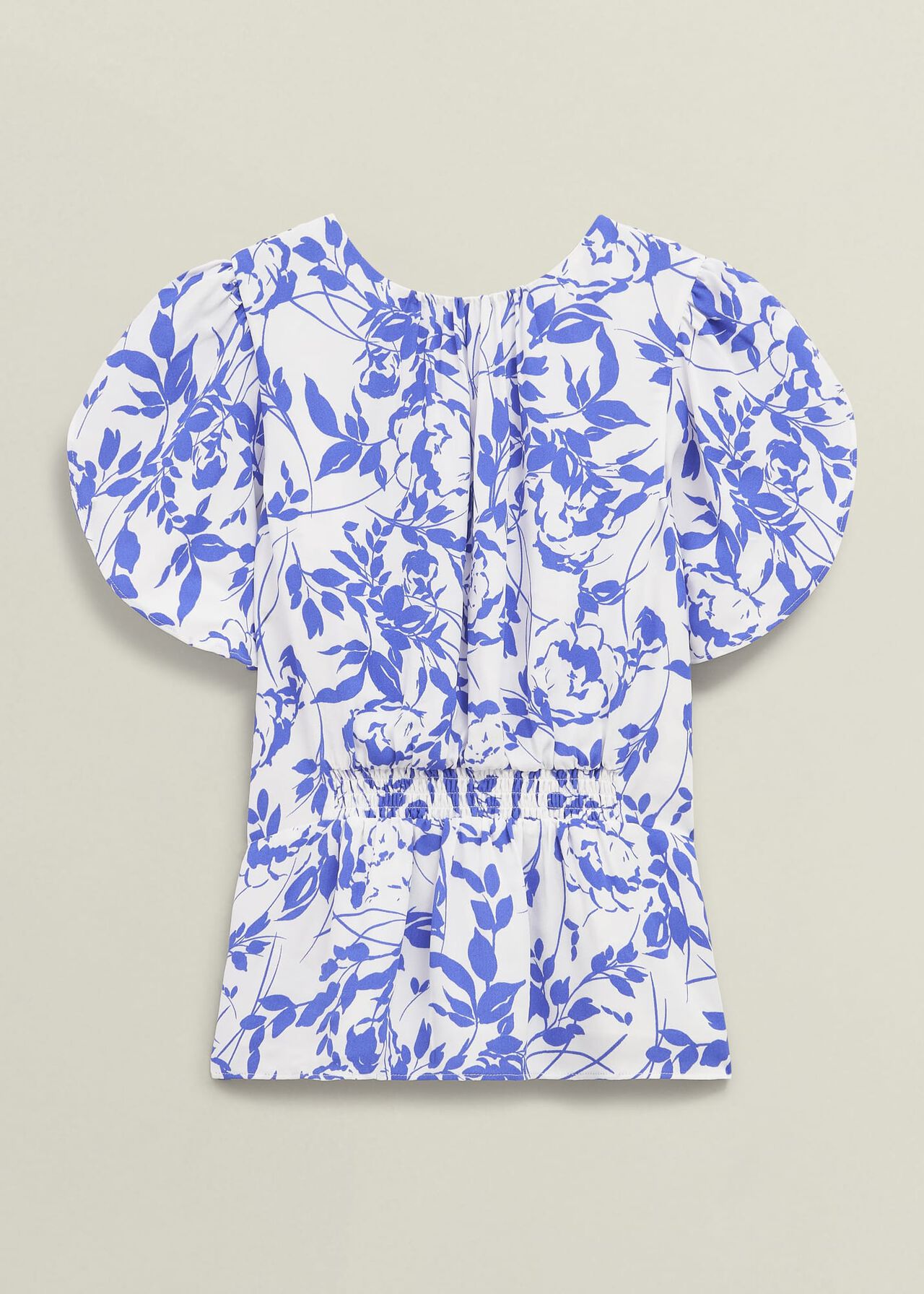 Bianca Top, Cream Blue, hi-res