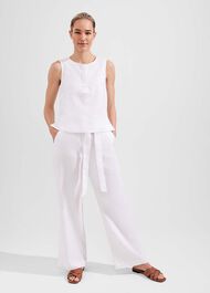 Jacqui Trousers, White, hi-res