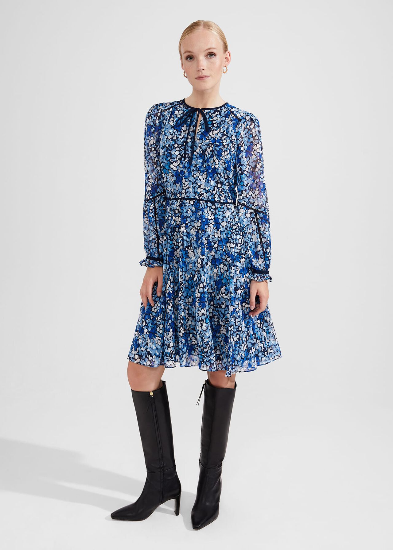 Sasha Dress, Blue Multi, hi-res