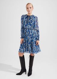 Sasha Dress, Blue Multi, hi-res