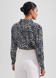 Katia Shirt, Navy Ivory, hi-res