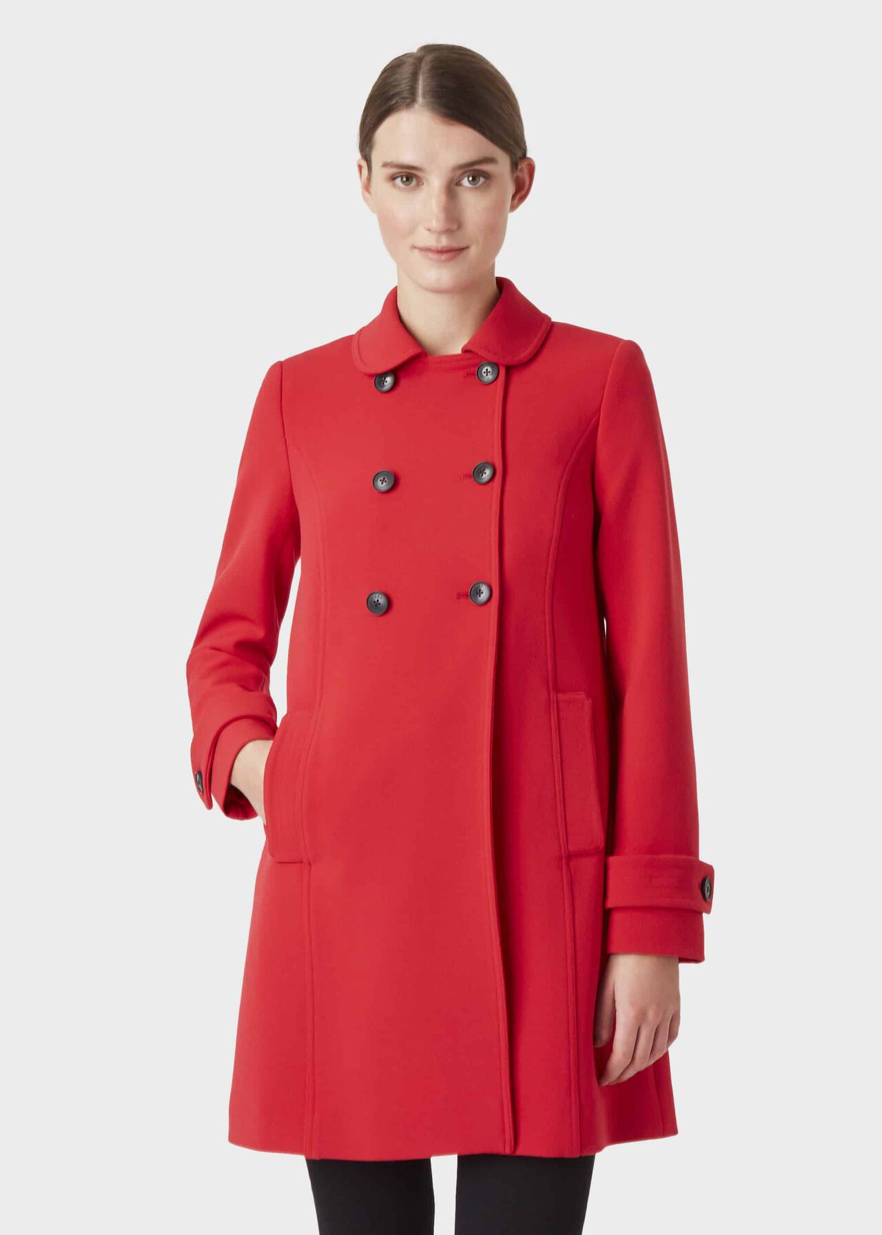 Adrienne Coat, Red, hi-res