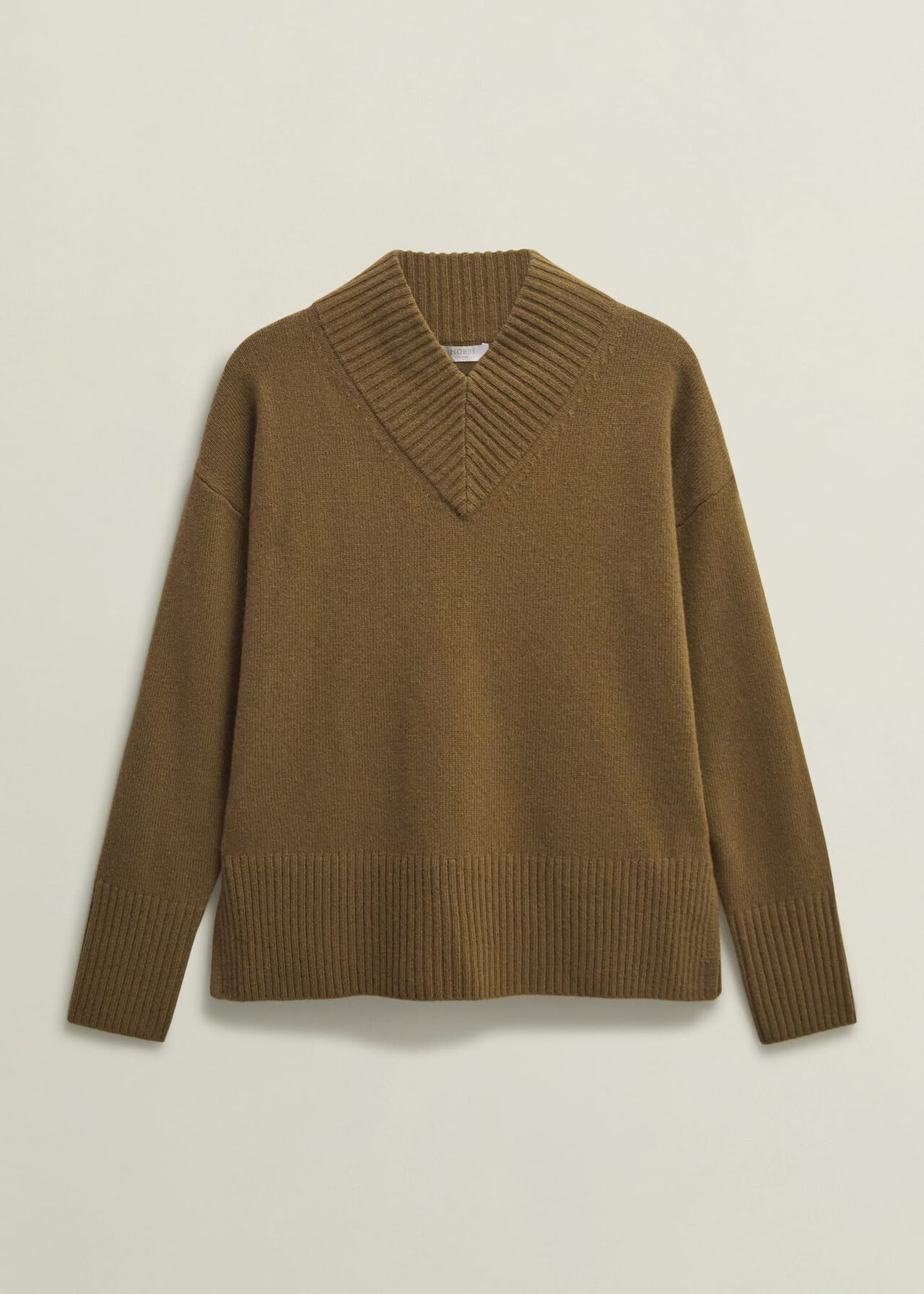 Becky Wool Blend Sweater, Toffee, hi-res