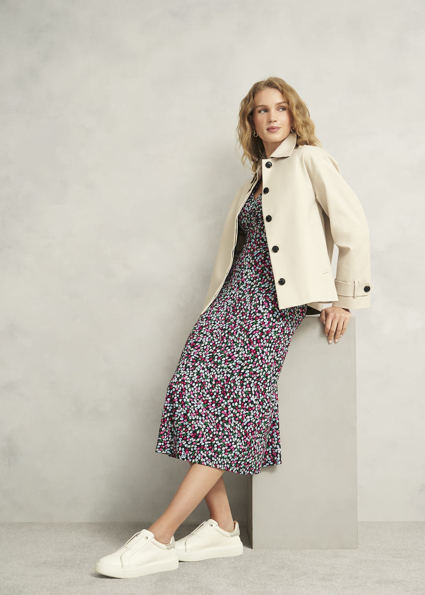 Flo Jersey Dress | Hobbs US |