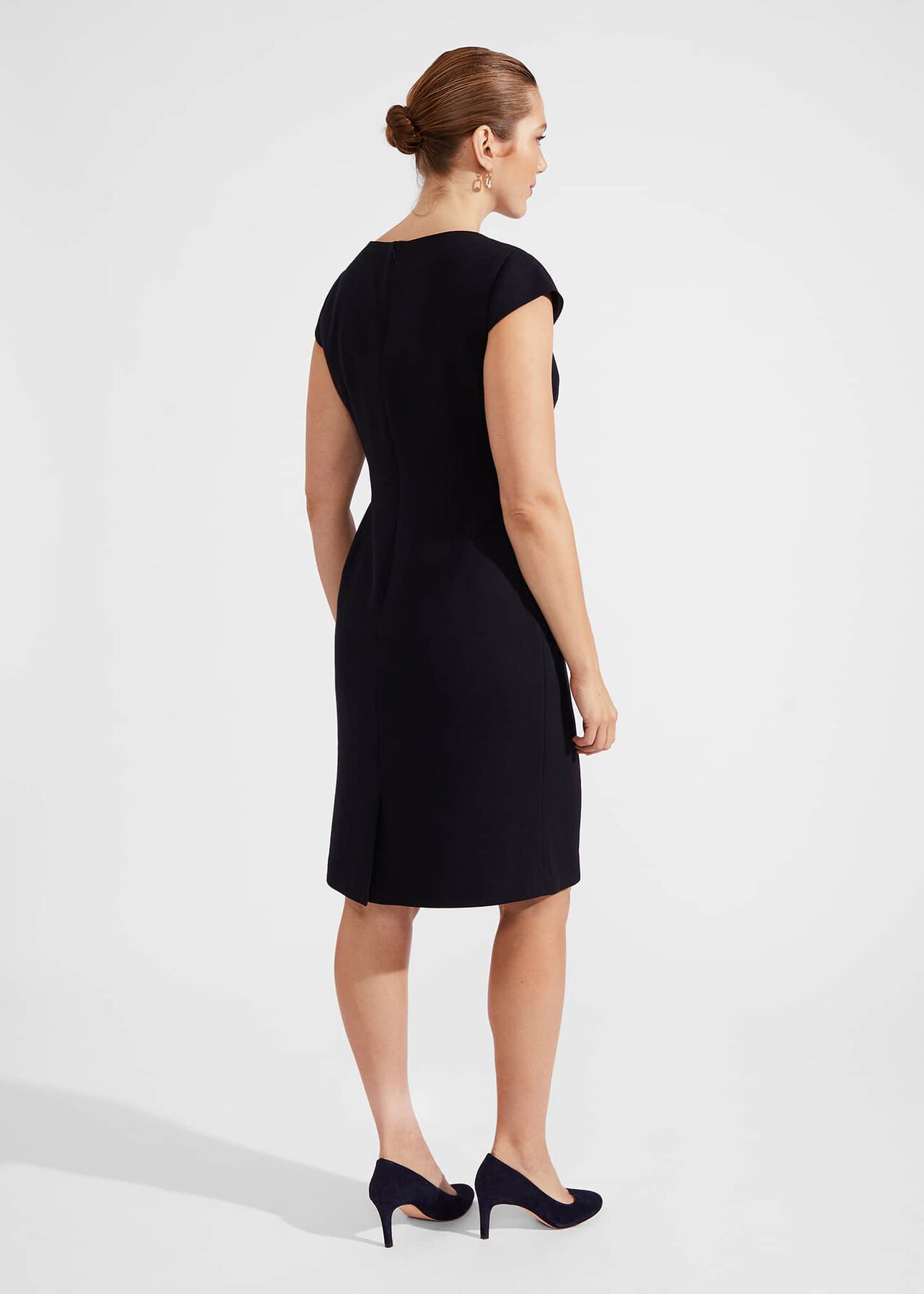Mia Dress, Navy, hi-res