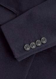 Petite Cavendish Wool Coat, Navy, hi-res
