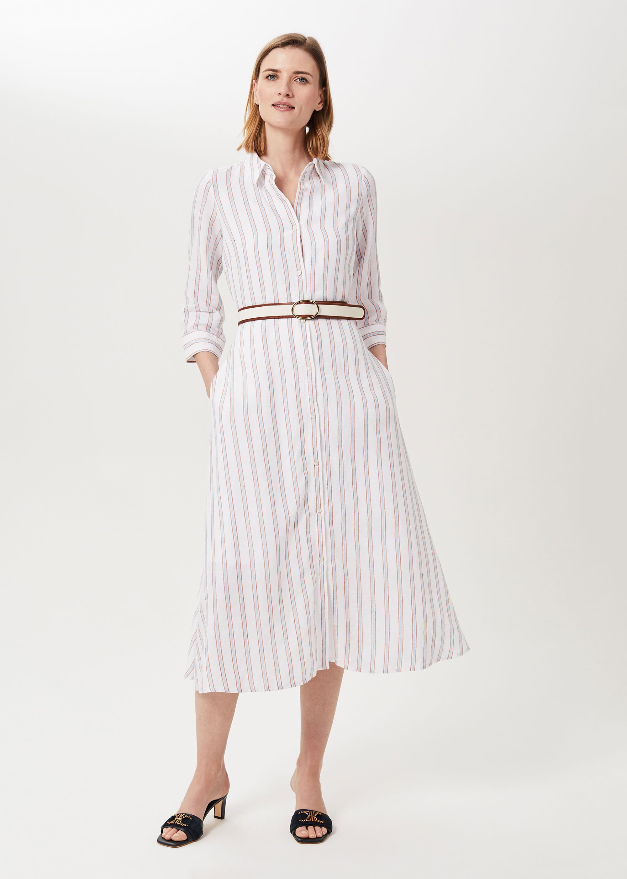Hobbs linen dress sale