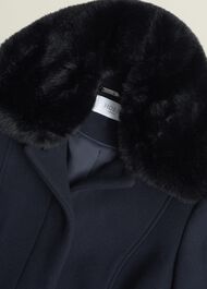 Celeste Coat, Navy, hi-res