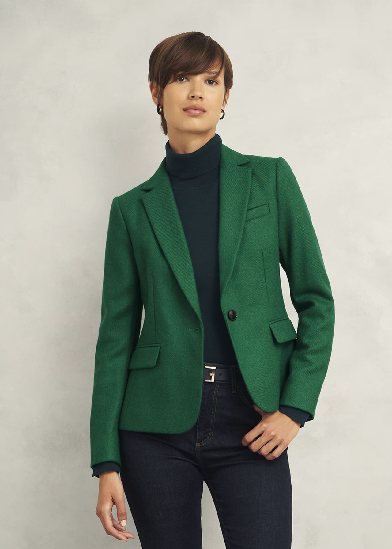 Blake Wool Jacket, Agate Green, hi-res