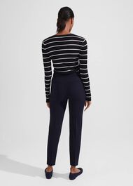Petite Gael Trousers, Navy, hi-res
