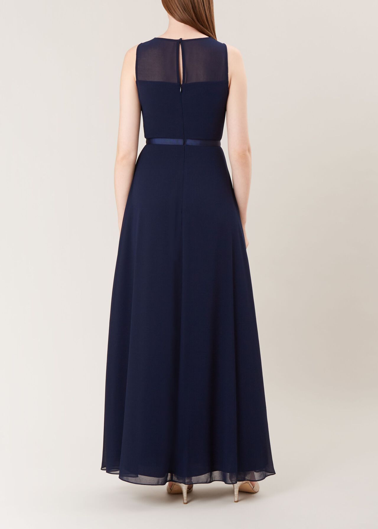 Abigale Maxi Dress, Navy, hi-res