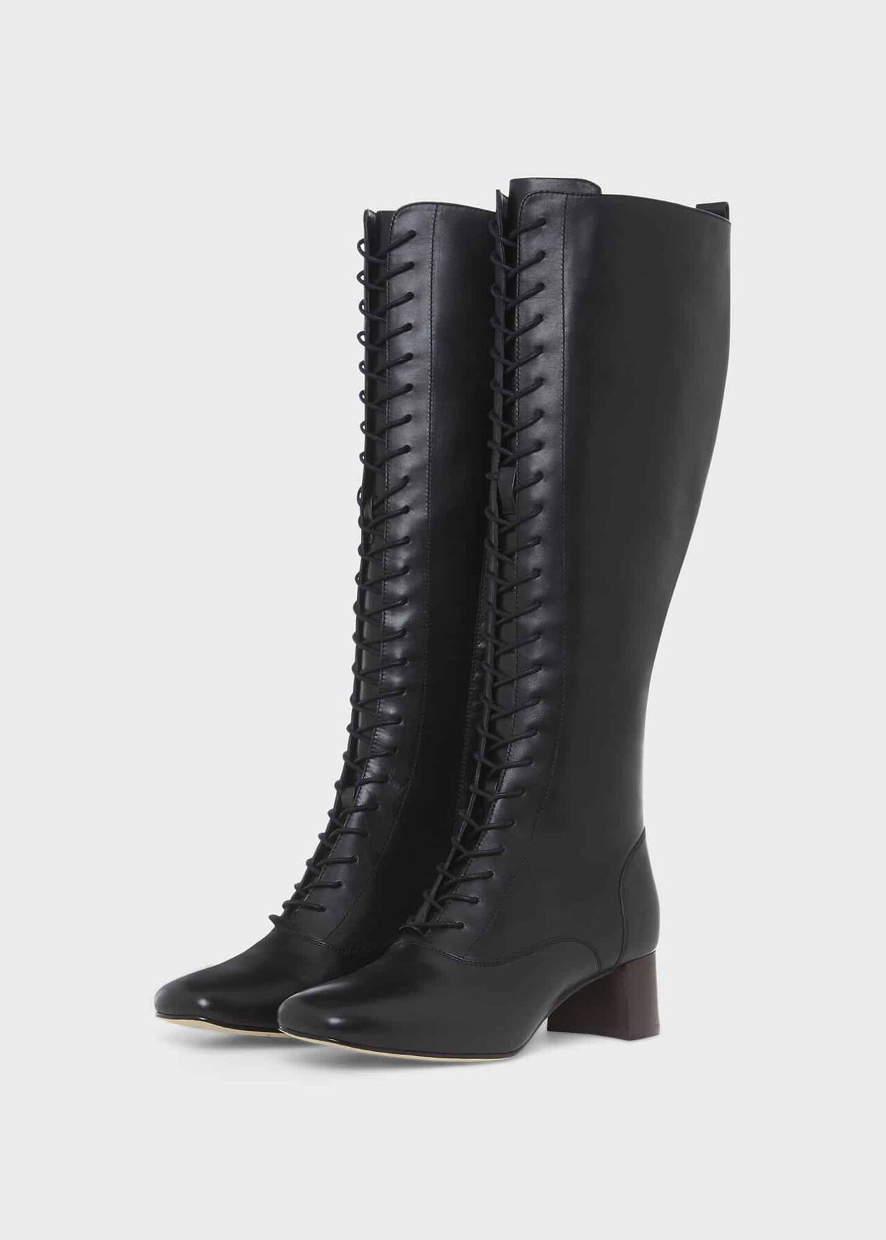 Issy Knee Boot, Black, hi-res