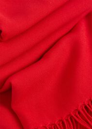 Matilda Scarf, Deep Cherry Red, hi-res
