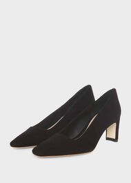 Merle Court Shoes, Black, hi-res