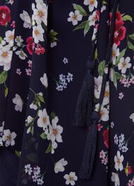 Darcey Floral Top, Navy Multi, hi-res