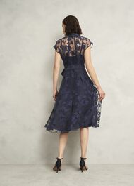Tess Shirt Dress, Midnight Navy, hi-res
