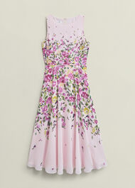 Petite Carly Dress, Pink Multi, hi-res