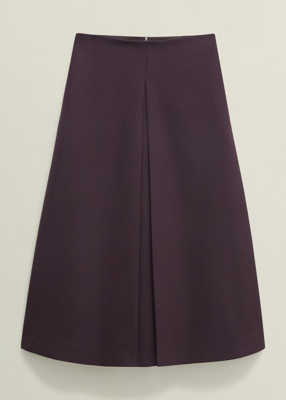 Chersham Skirt With Wool, Malbec Purple, hi-res