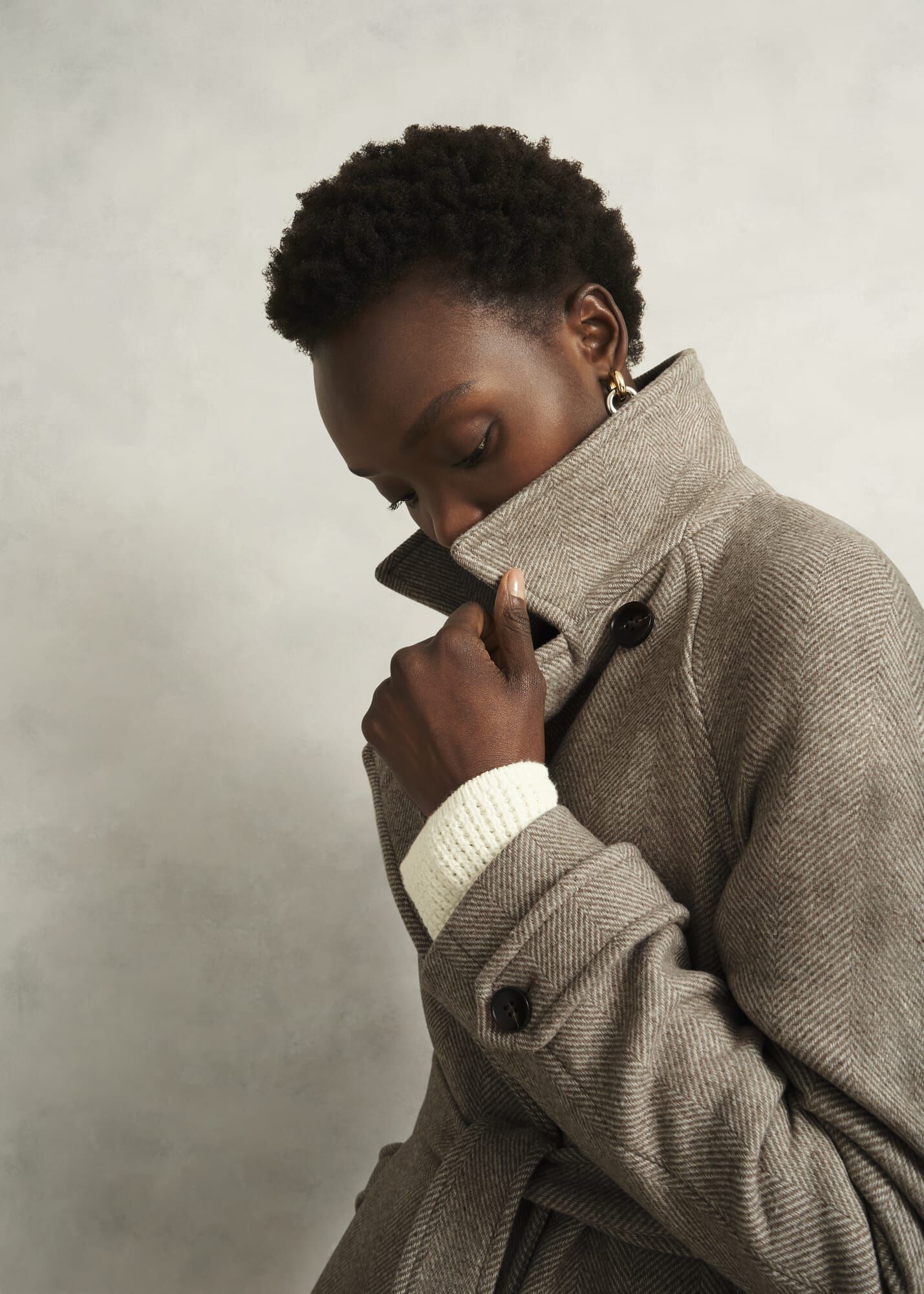 Manon Wool Blend Coat | Hobbs US |