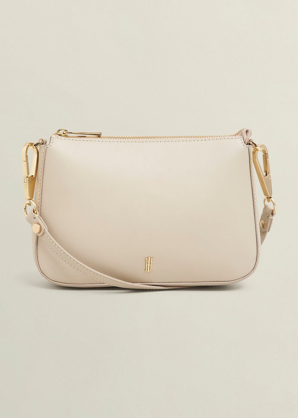 Briella Leather Bag, Light Beige, hi-res