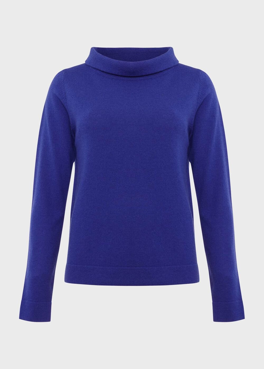 Audrey Wool Cashmere Jumper, Rich Cobalt, hi-res