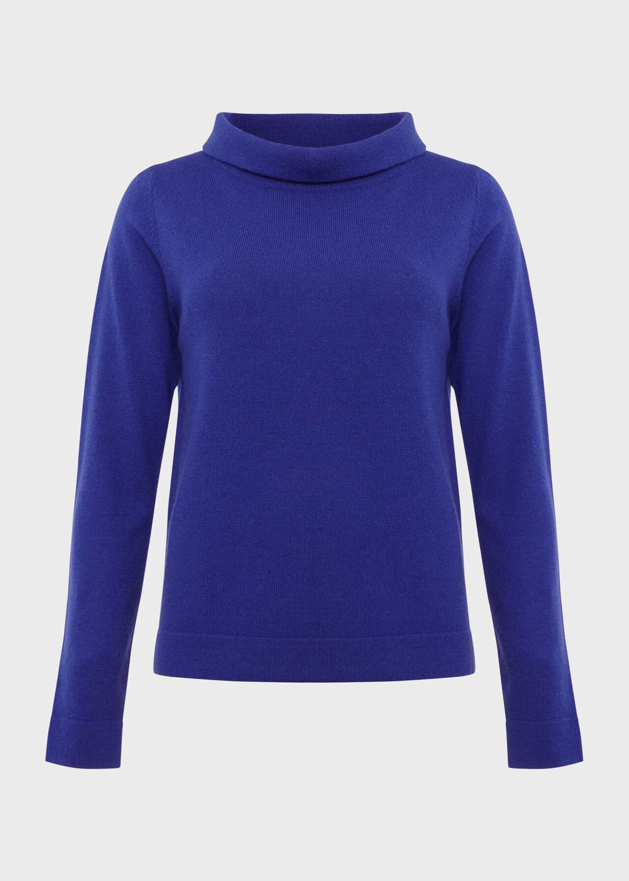 Audrey Wool Cashmere Jumper, Rich Cobalt, hi-res