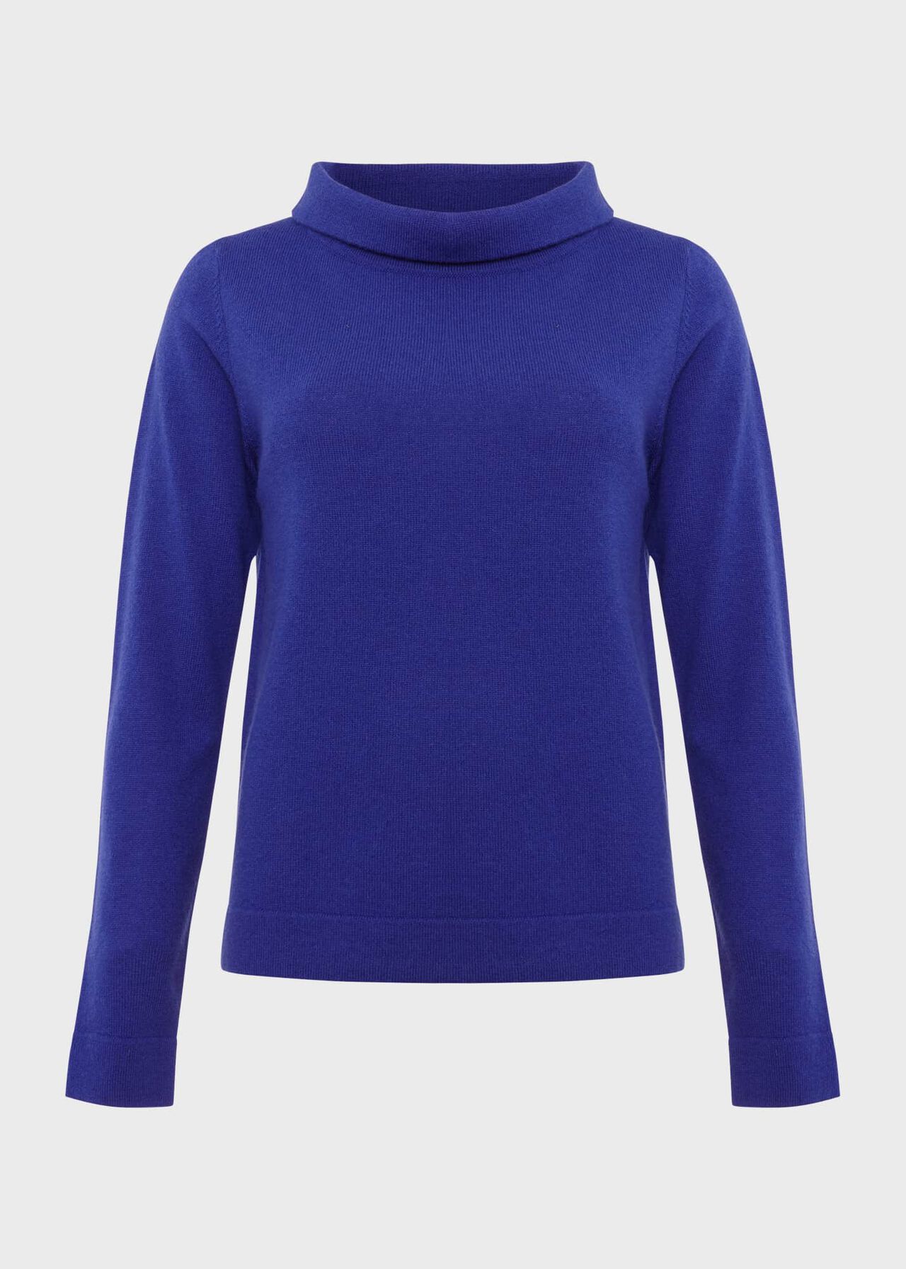 Audrey Wool Cashmere Sweater, Rich Cobalt, hi-res