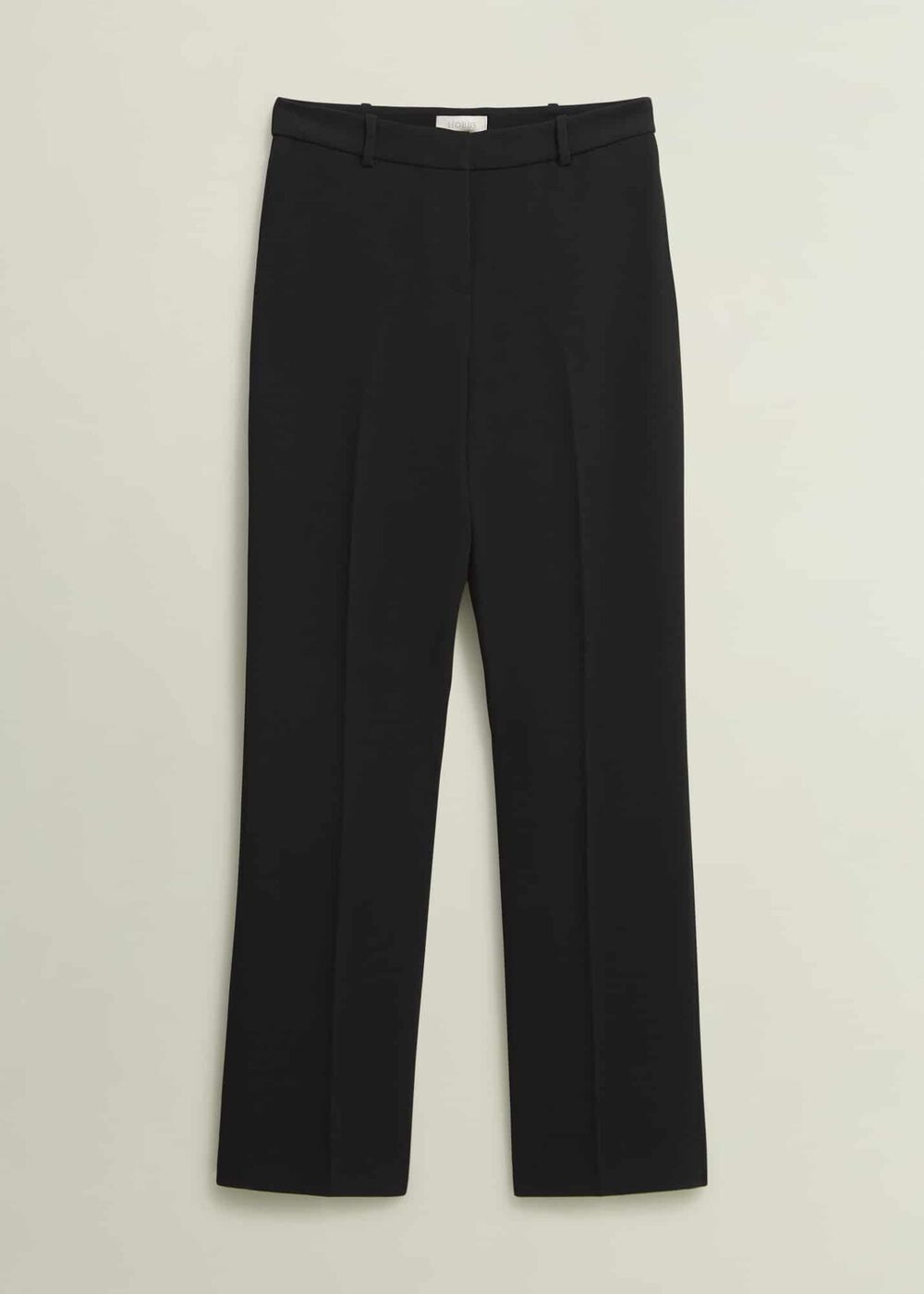 Petite Maya Straight Trousers, Black, hi-res