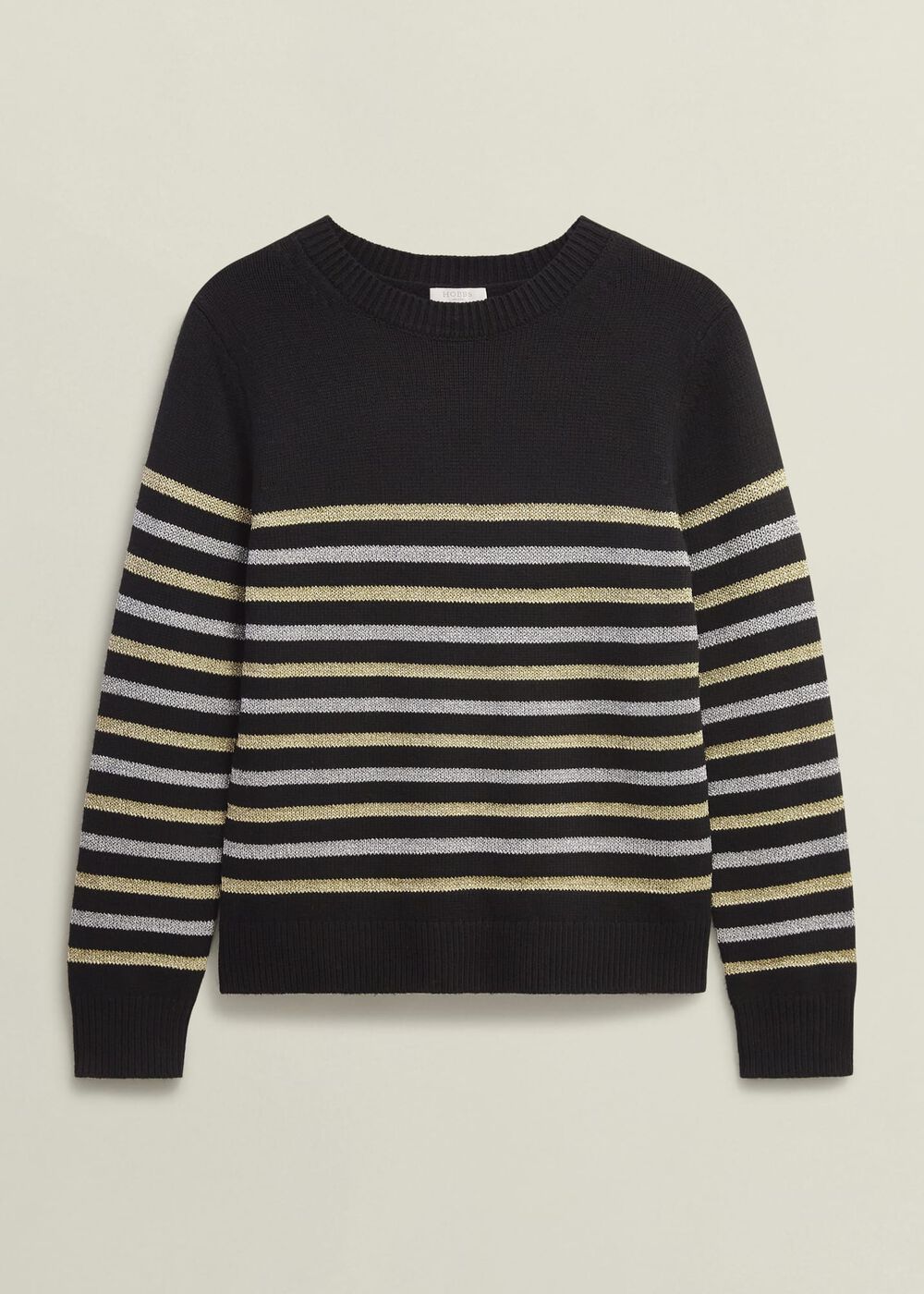 Destiny Sparkle Stripe Sweater , Black Multi, hi-res
