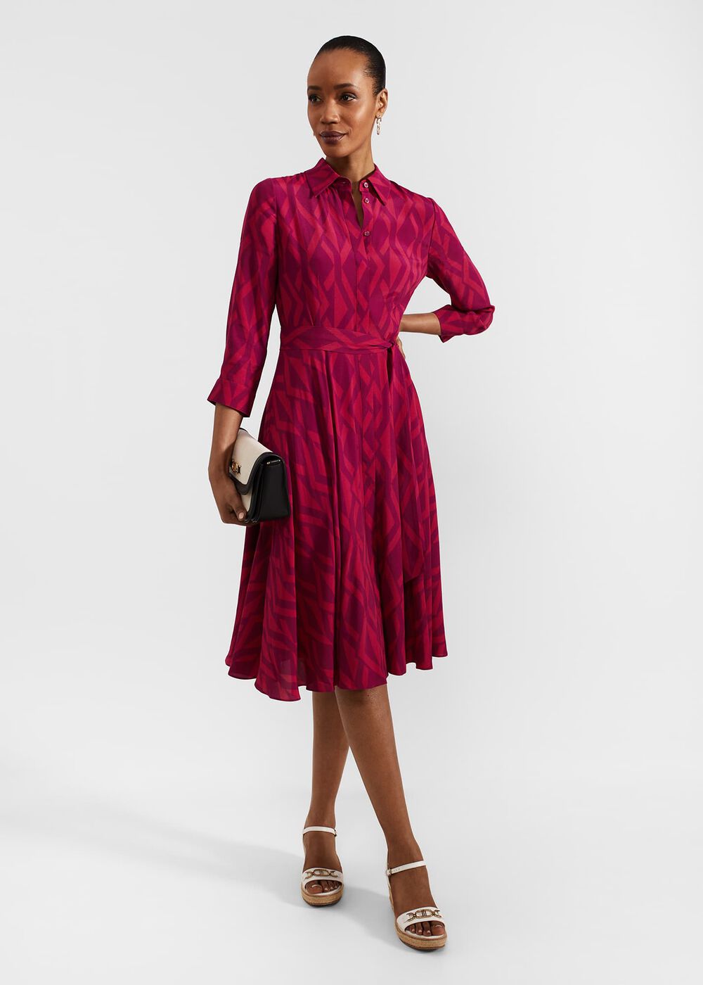 Lainey Dress, Pink Multi, hi-res