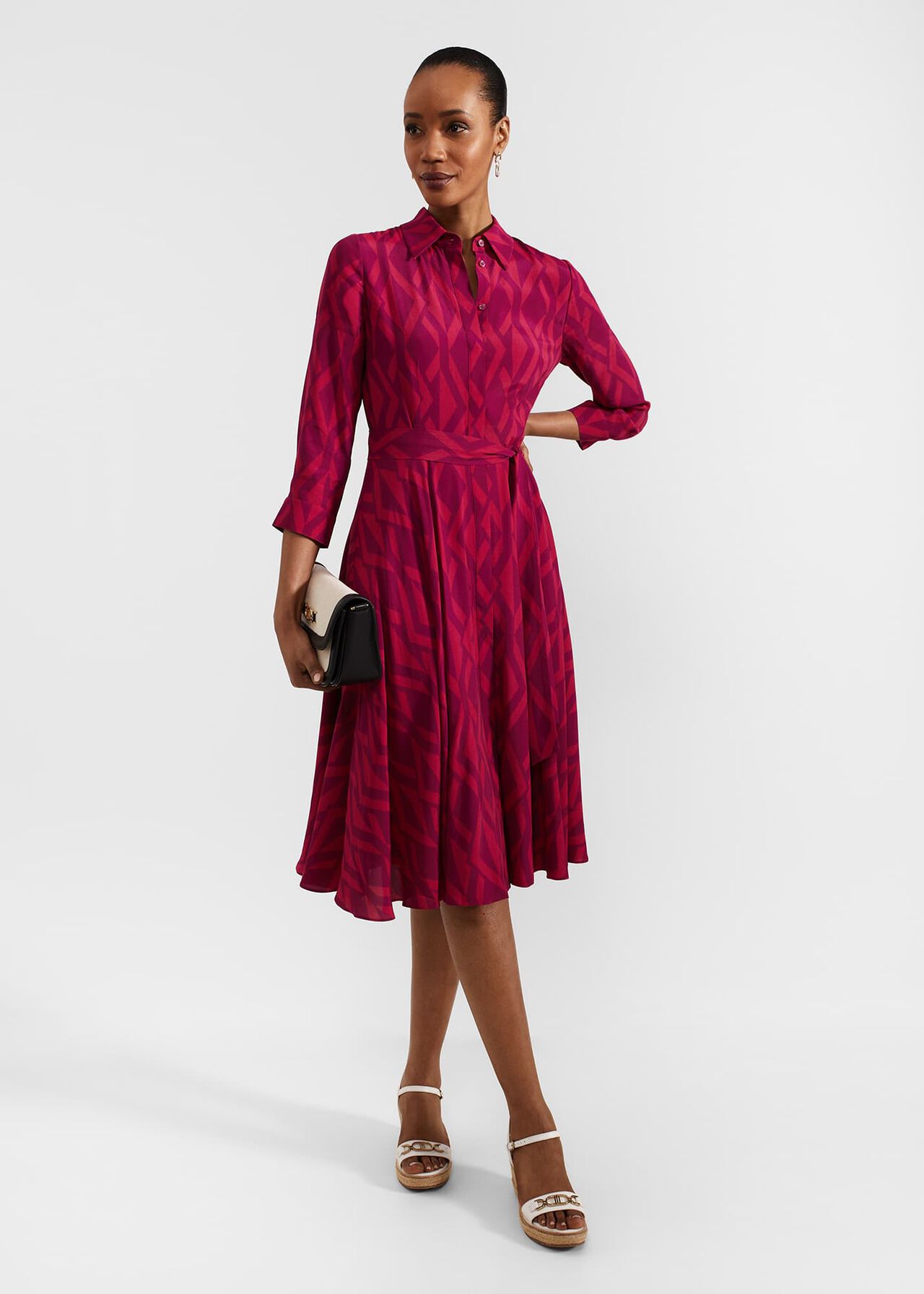 Lainey Dress, Pink Multi, hi-res