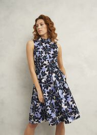 Petite Beki Cotton Dress, Multi, hi-res