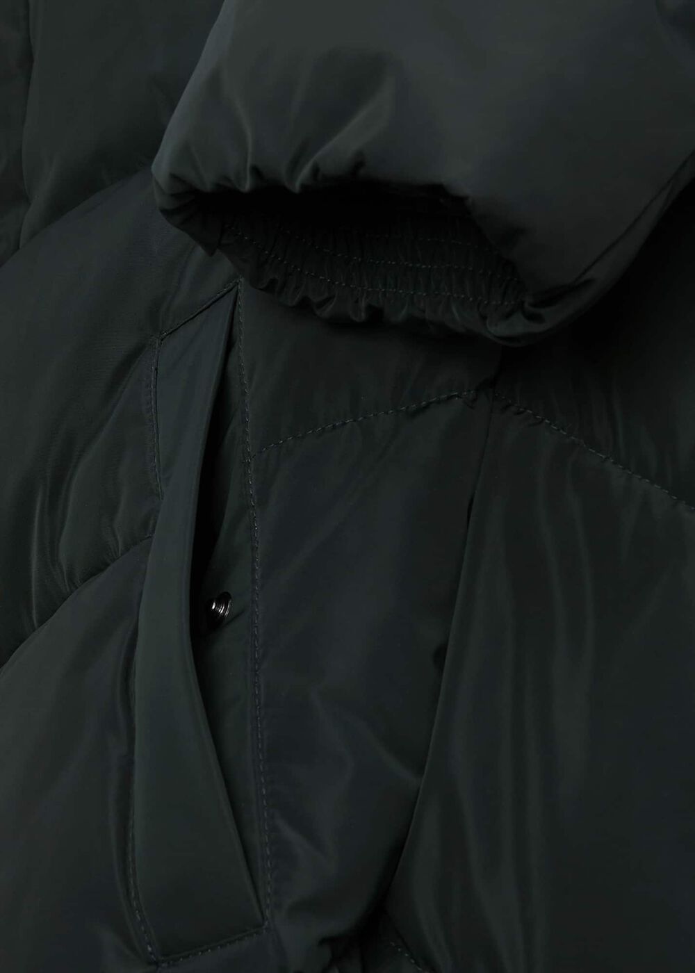 Petite Indira Puffer, Dark Ivy Green, hi-res