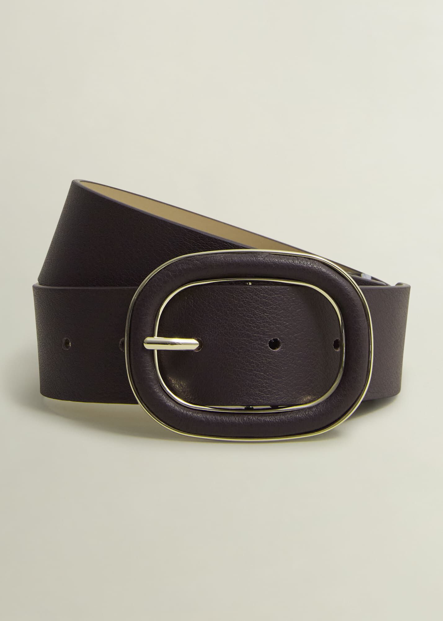 Braided Leather and Cotton Belt