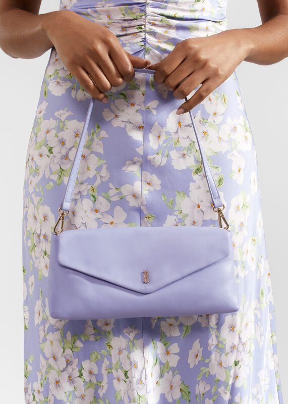 Greenwich Leather Clutch Bag