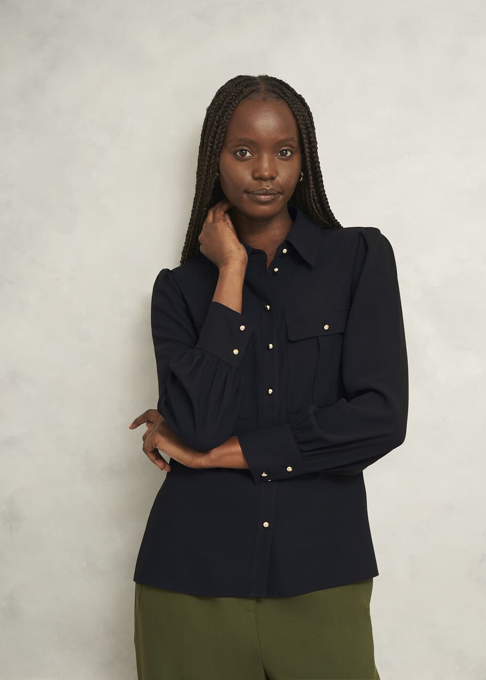 Valentine Shirt, Hobbs Black, hi-res
