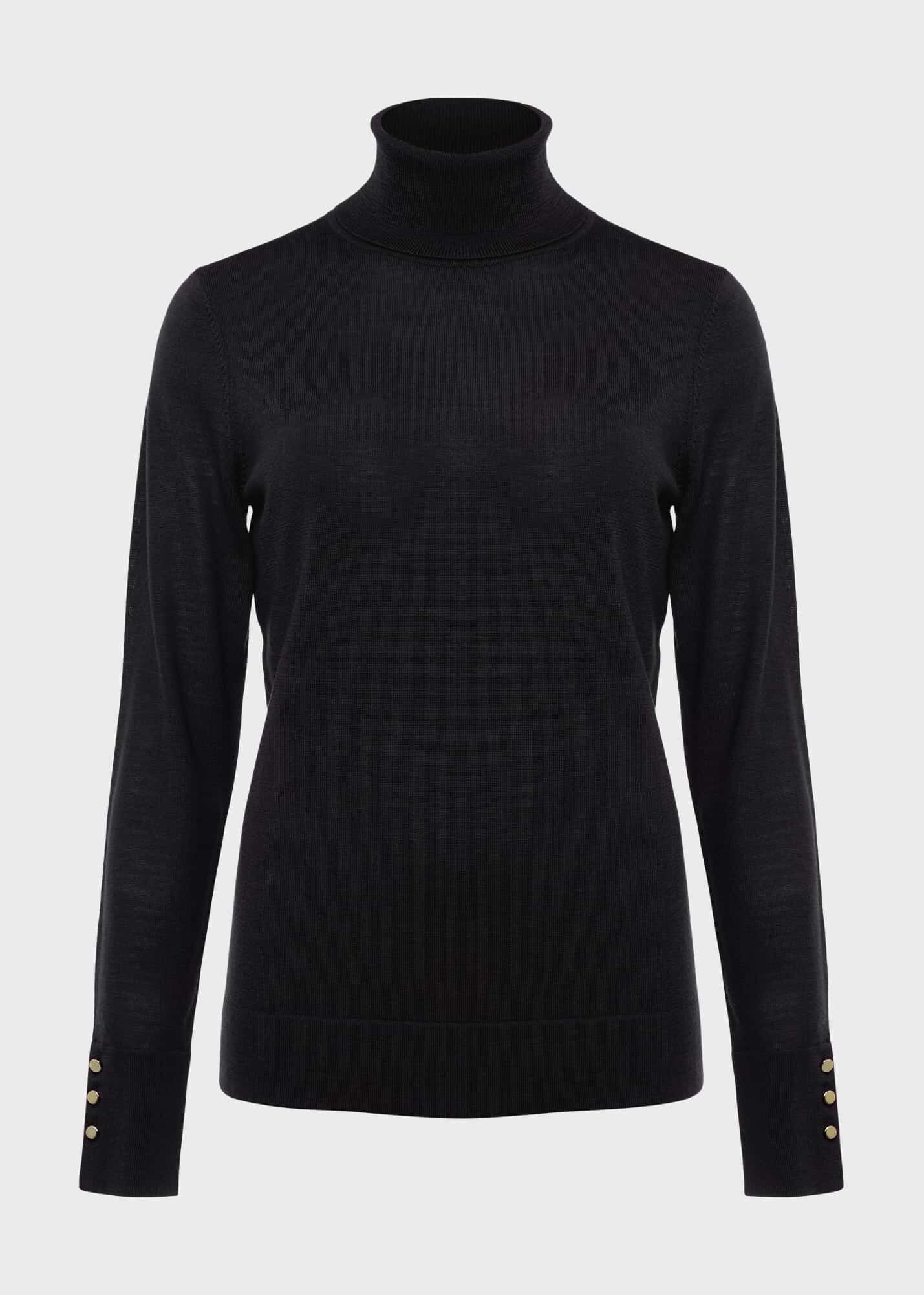 ホブズ HOBBS LARA MERINO ROLL NECK （DEEP PLUM） Lara Merino Wool Roll Neck Jumper | Hobbs UK |