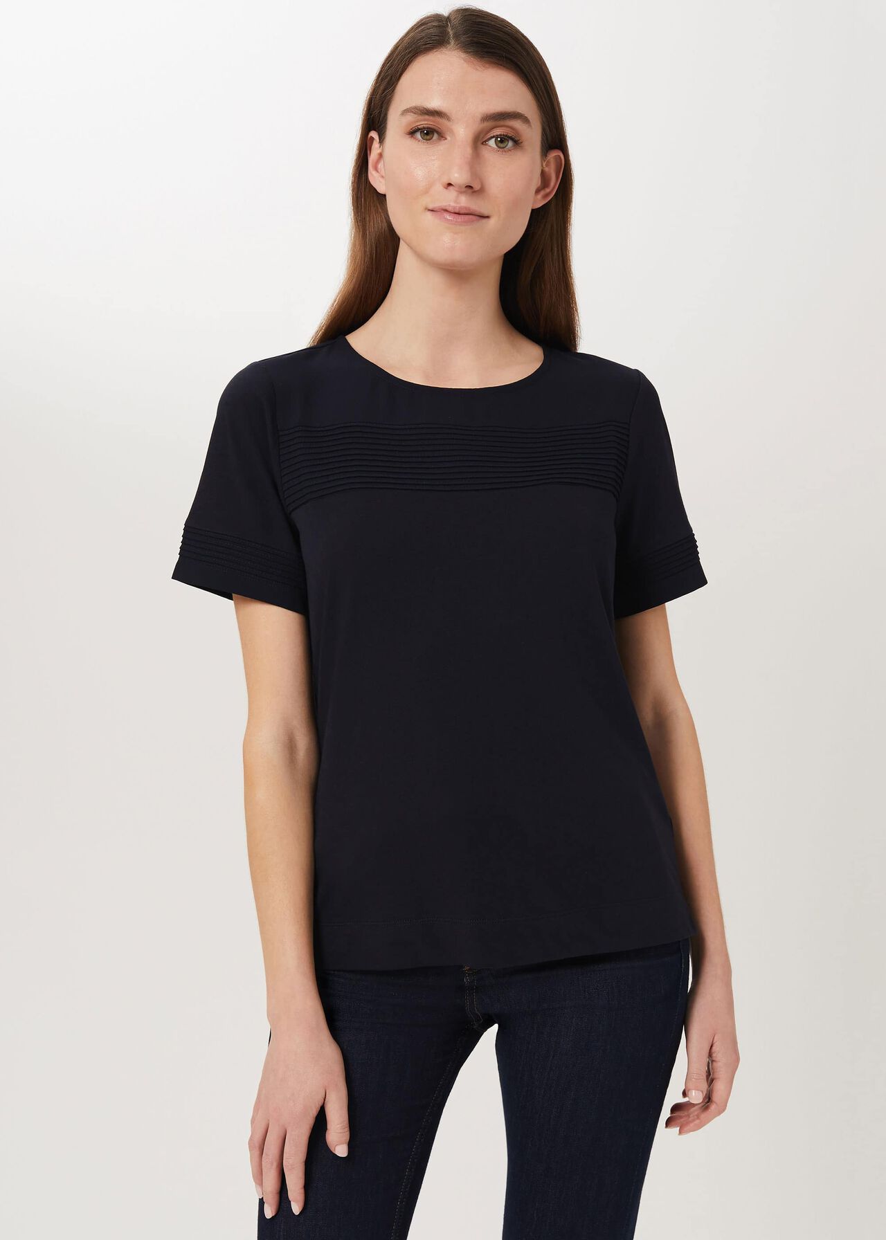 Lily T-Shirt, Navy, hi-res
