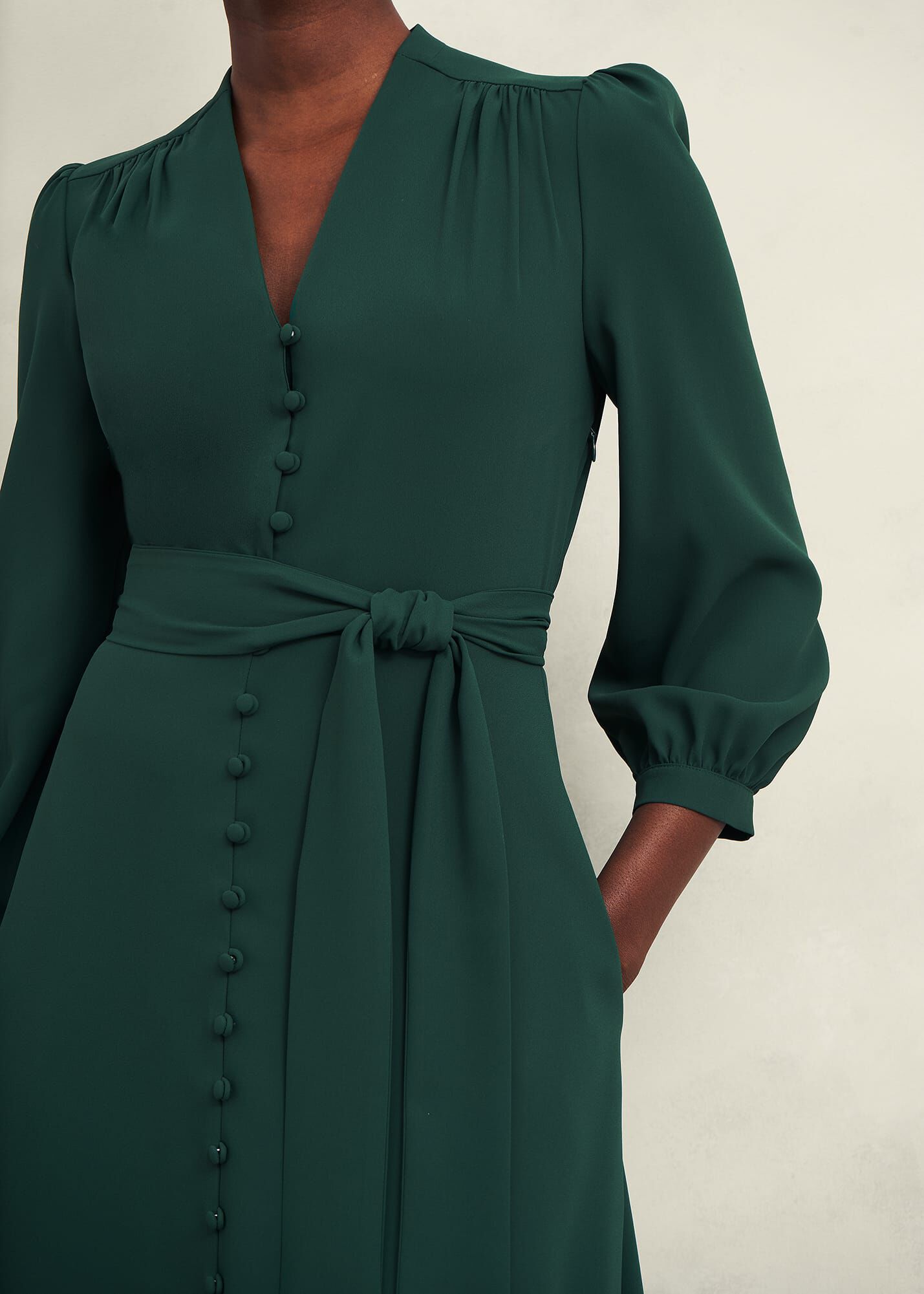 英国発【Hobbs London】Magnolia 高級感フェミニンワンピ Magnolia Dress | Hobbs US |