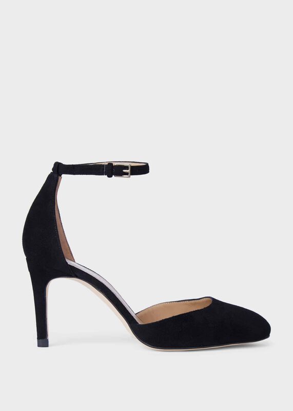 Elliya Suede Court Shoes